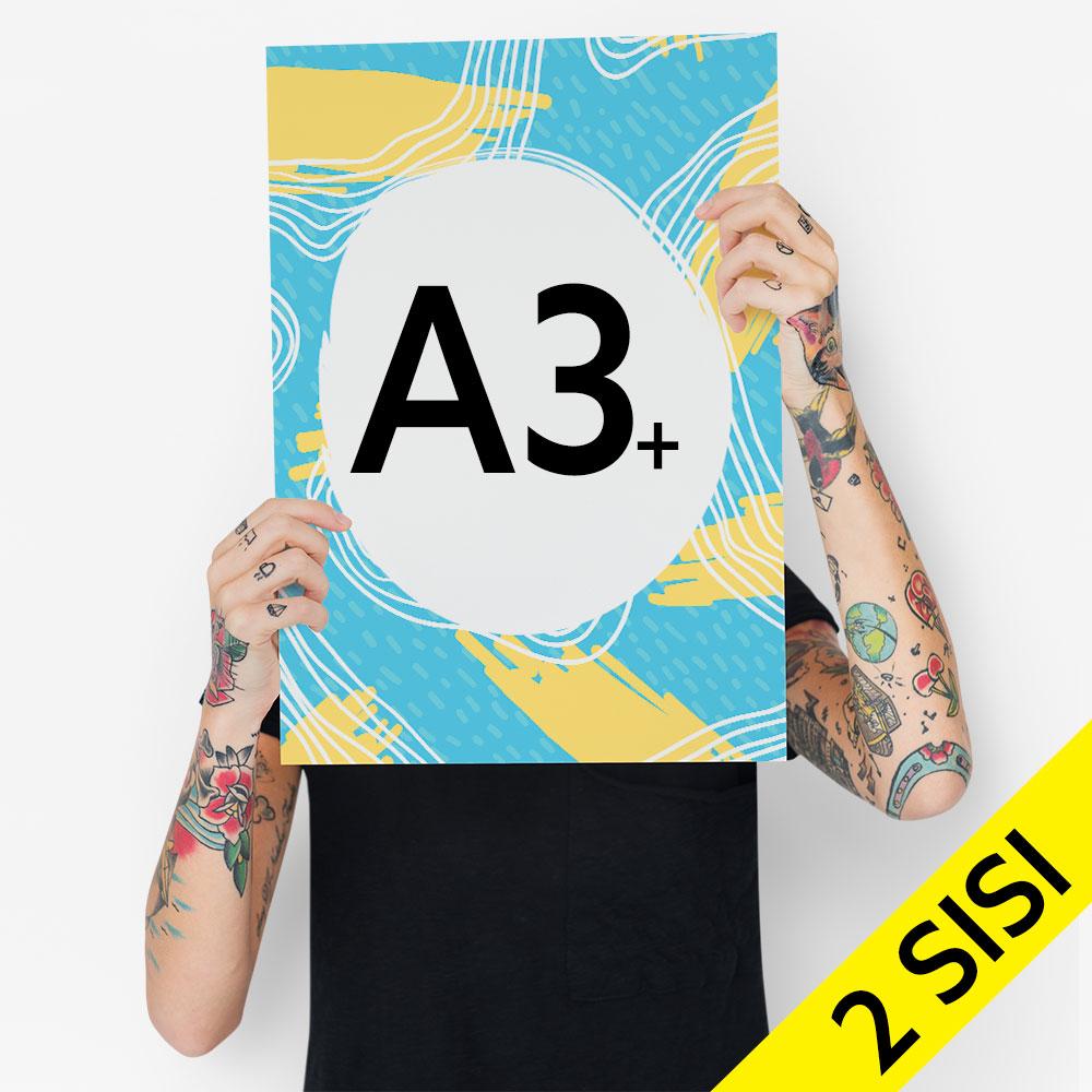 Cetak Digital A3 2 Sisi  HVS 100g