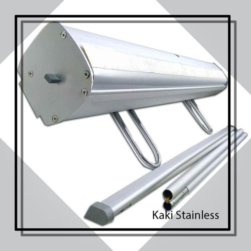 Cetak Roll Up Banner 150x200 cm Albatros Laminating Matte